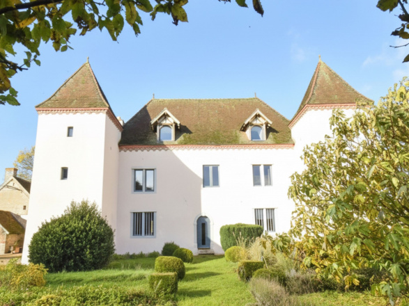 Chalonnais. CHÂTEAU 17ème RÉNOVÉ SUR 1 HECTARE